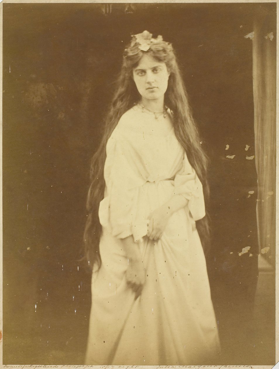 Marie Spartali, september 1868. av Julia Margaret Cameron