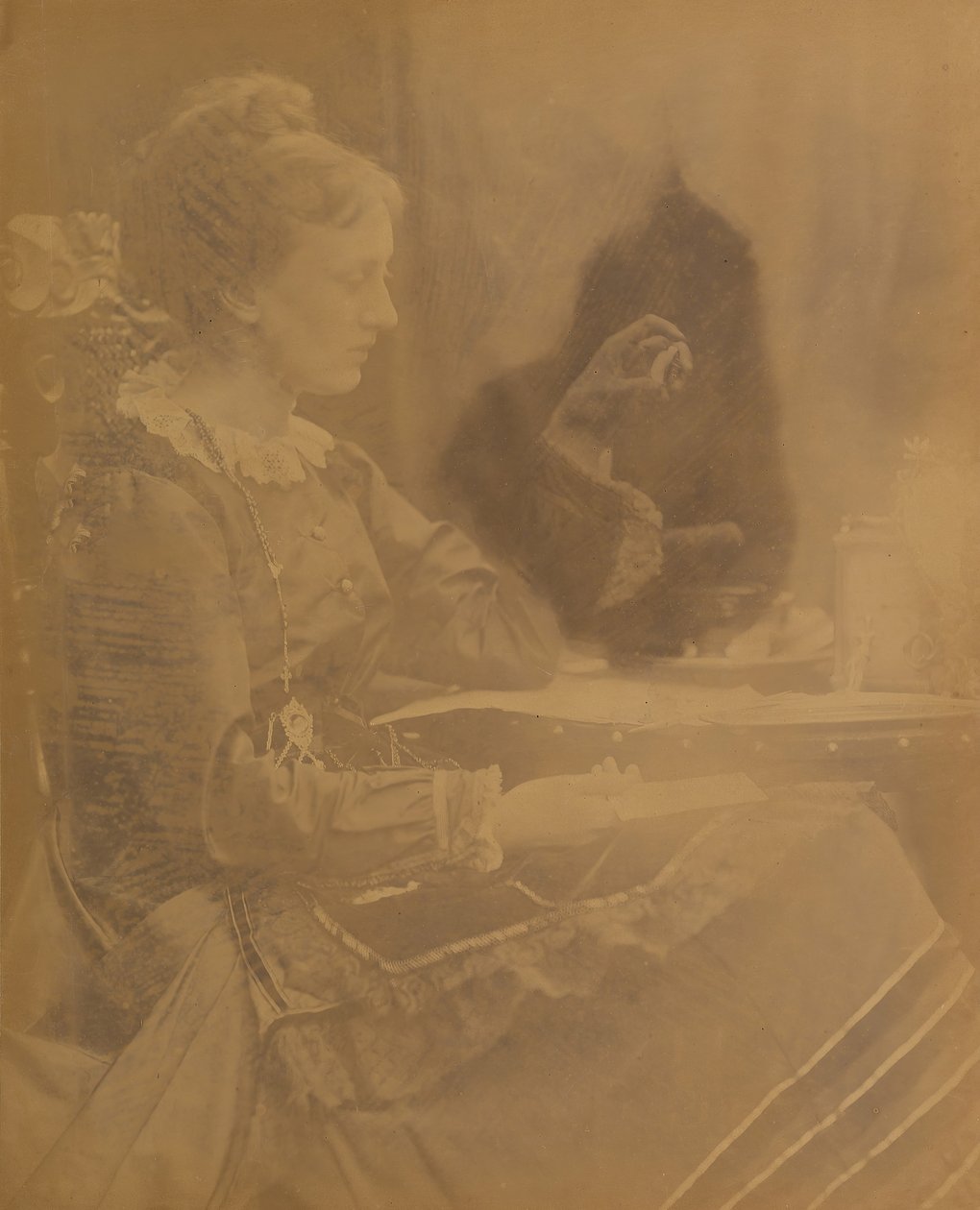 Maj. Sötvatten, 1870. av Julia Margaret Cameron