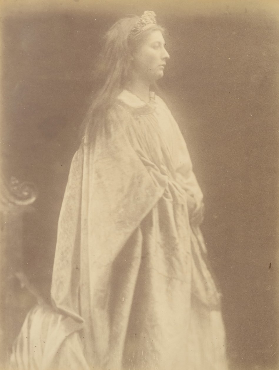 Drottning Guinevere, 1874. av Julia Margaret Cameron