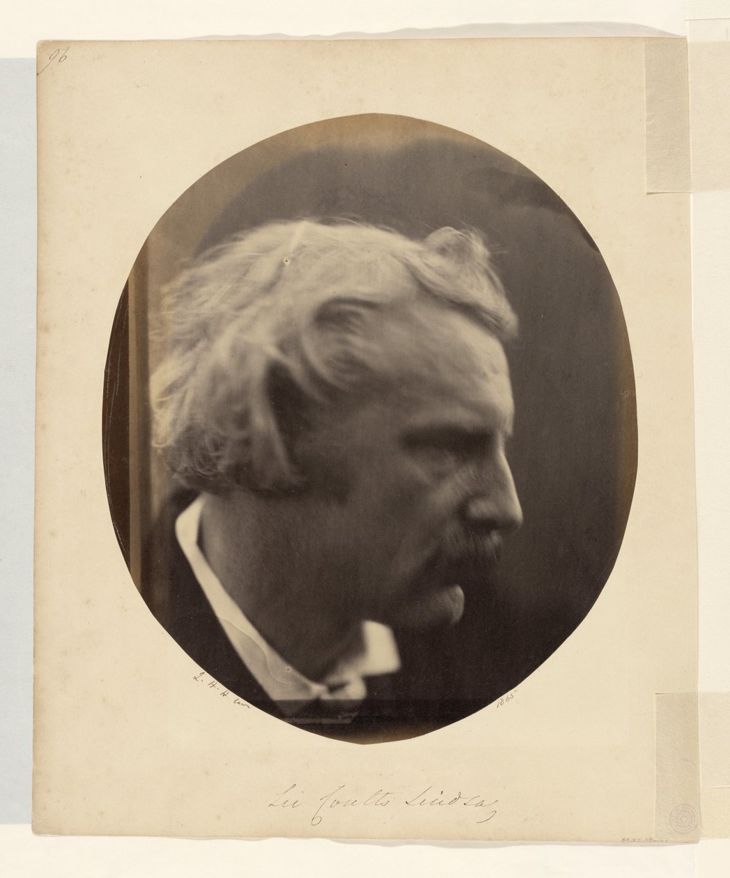 Sir Coutts Lindsay av Julia Margaret Cameron
