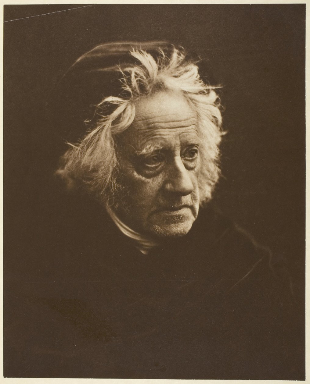 Sir John Herschel, 1867, tryckt 1875. av Julia Margaret Cameron