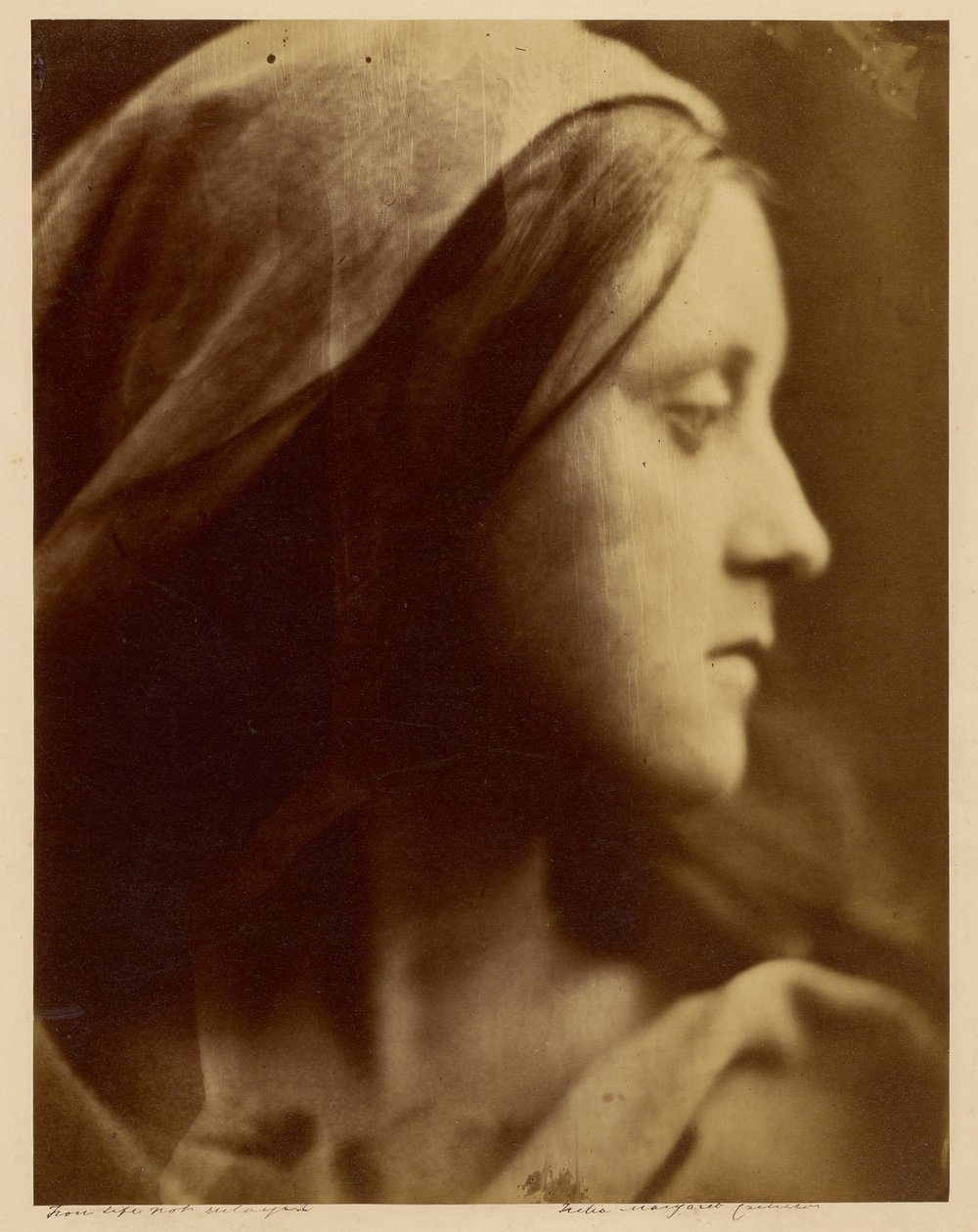 [Studie för en helig familj] av Julia Margaret Cameron