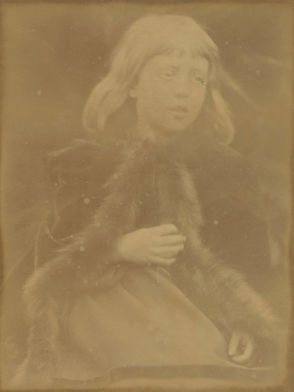 [Oidentifierat barn], 1873. av Julia Margaret Cameron