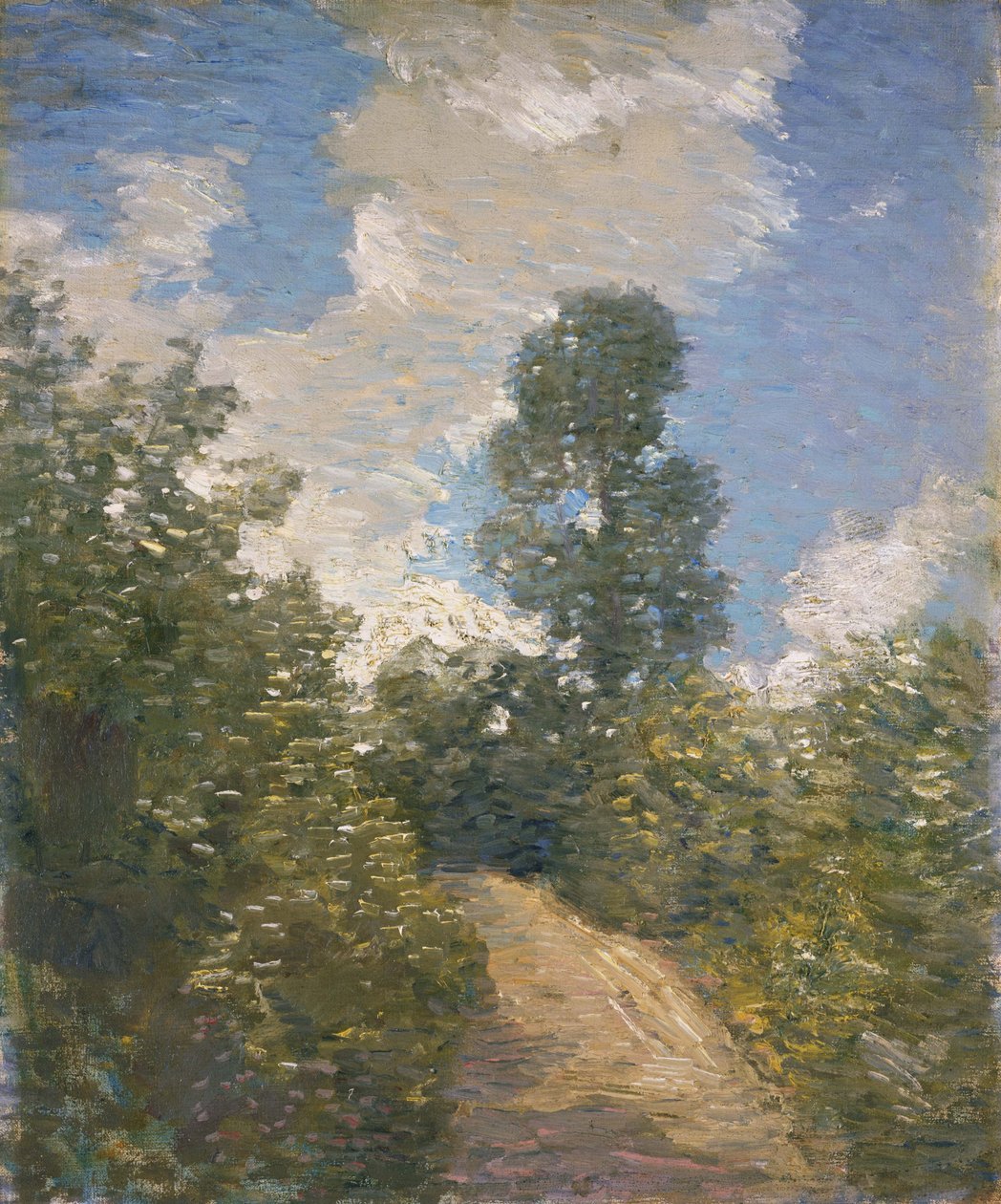 Bakre vägen av Julian Alden Weir