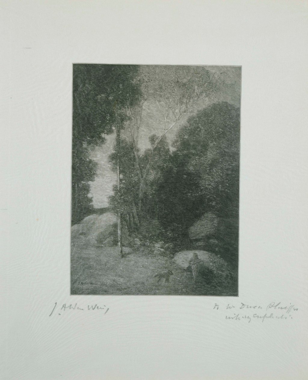 Pan och vargen av Julian Alden Weir