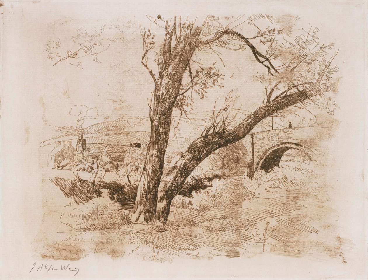 Sulby Glen-Isle of Man av Julian Alden Weir