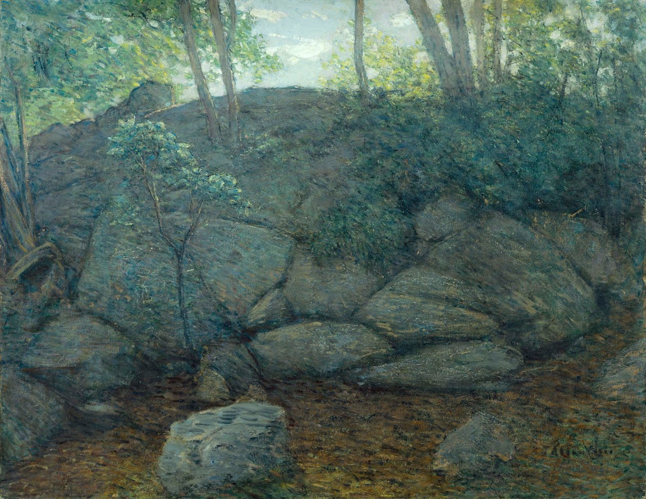 Woodland Rocks av Julian Alden Weir