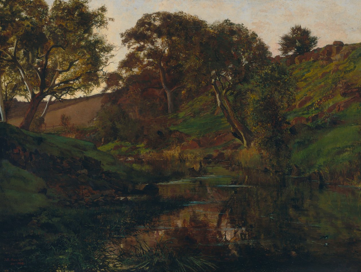 Kväll, Merri Creek av Julian Rossi Ashton