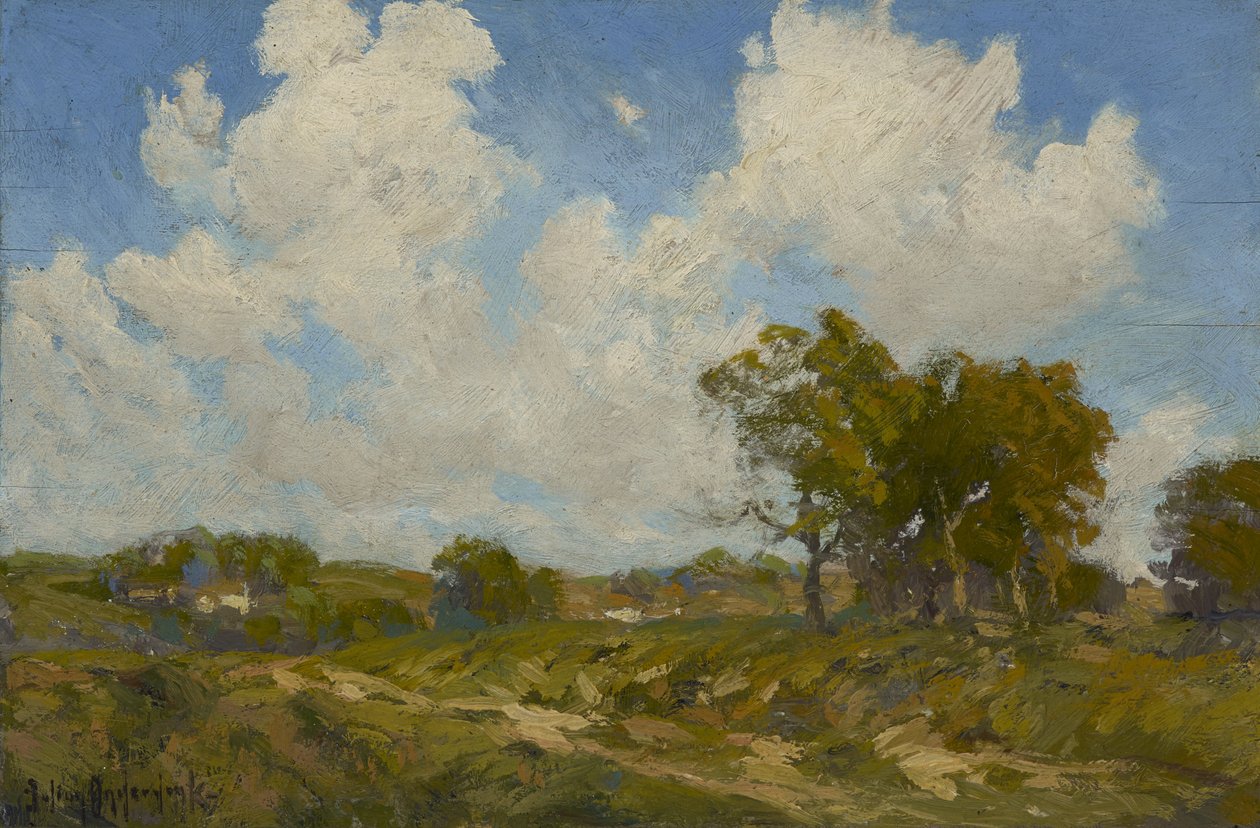En solig dag, 1909 av Julian Onderdonk