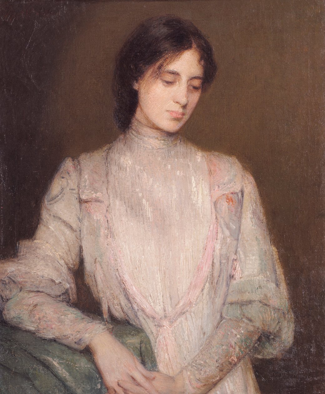 En gentlewoman, 1906. av Julian Alden Weir