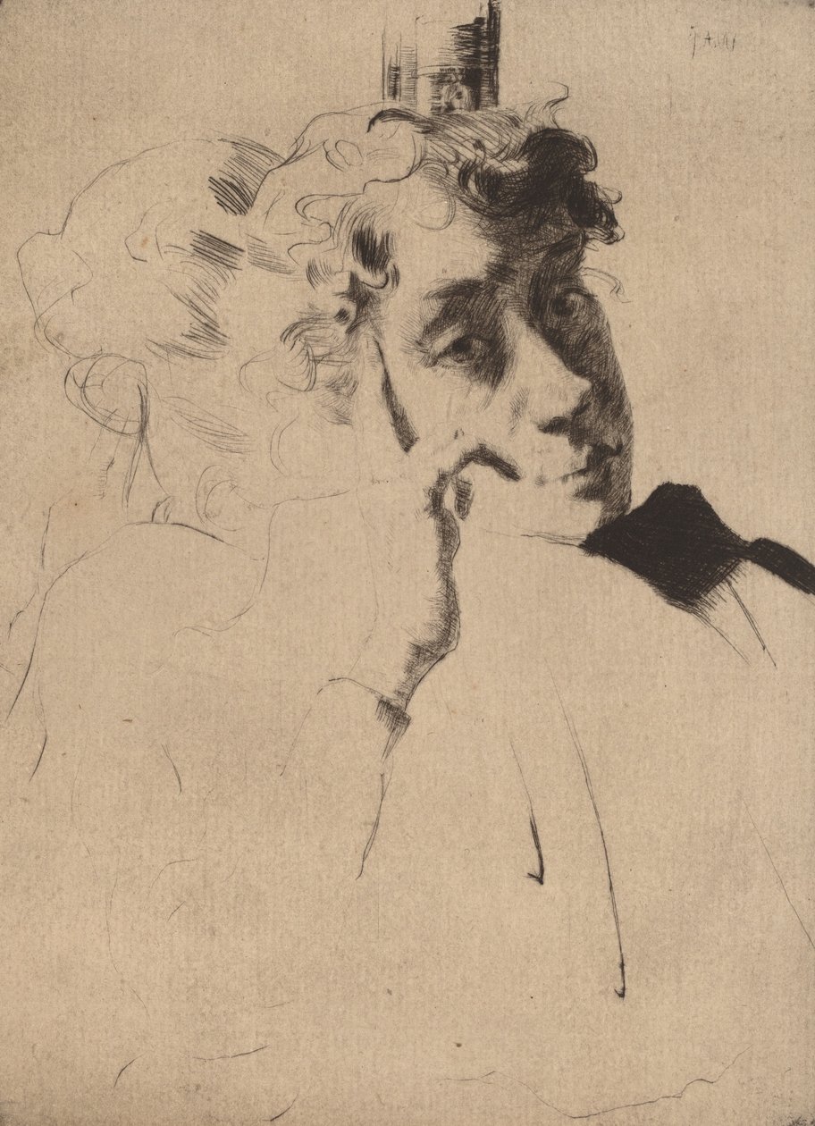 Reflektioner, 18851893. av Julian Alden Weir