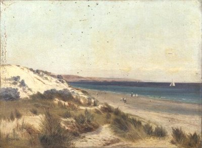 Glenelg Beach, södra Australien av Julian Rossi Ashton