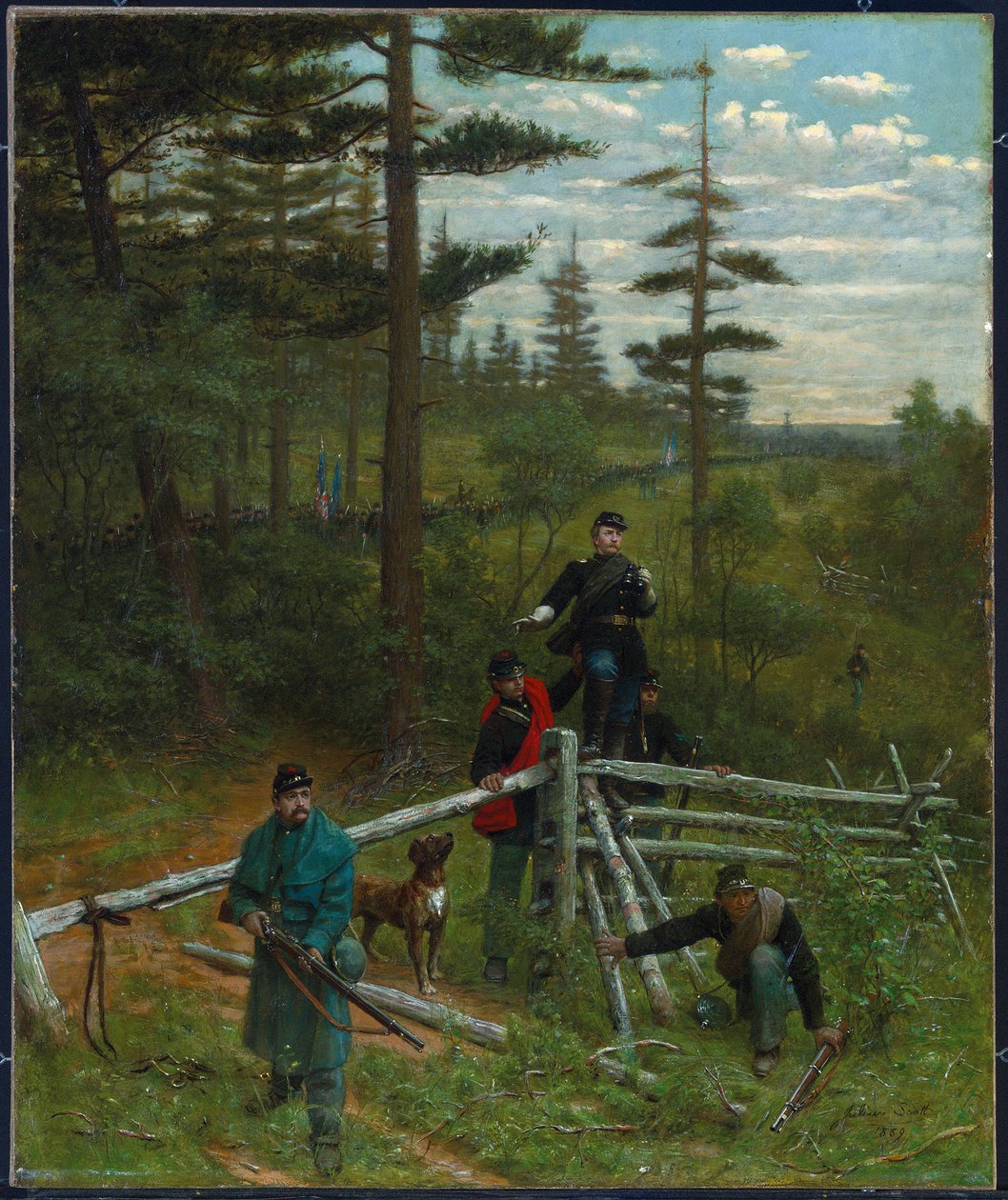 Union Vanguard, 1889 av Julian Scott
