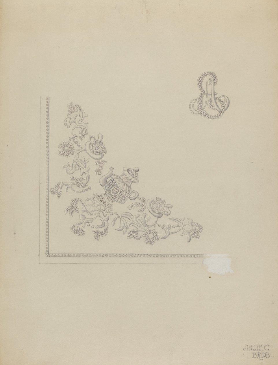Handgjorda broderier av Julie C. Brush