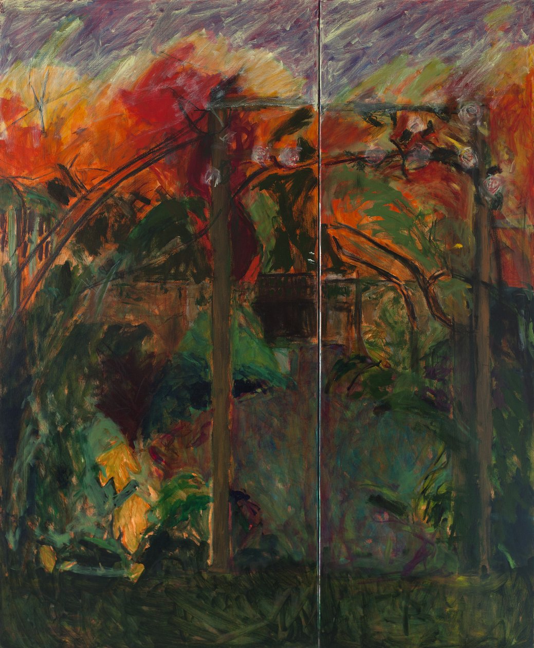 Höstträdgården, 2016 av Julie Held