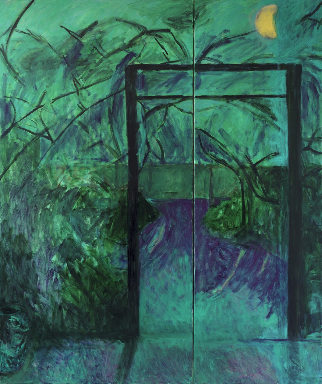 Moonlit Garden, 2014, av Julie Held