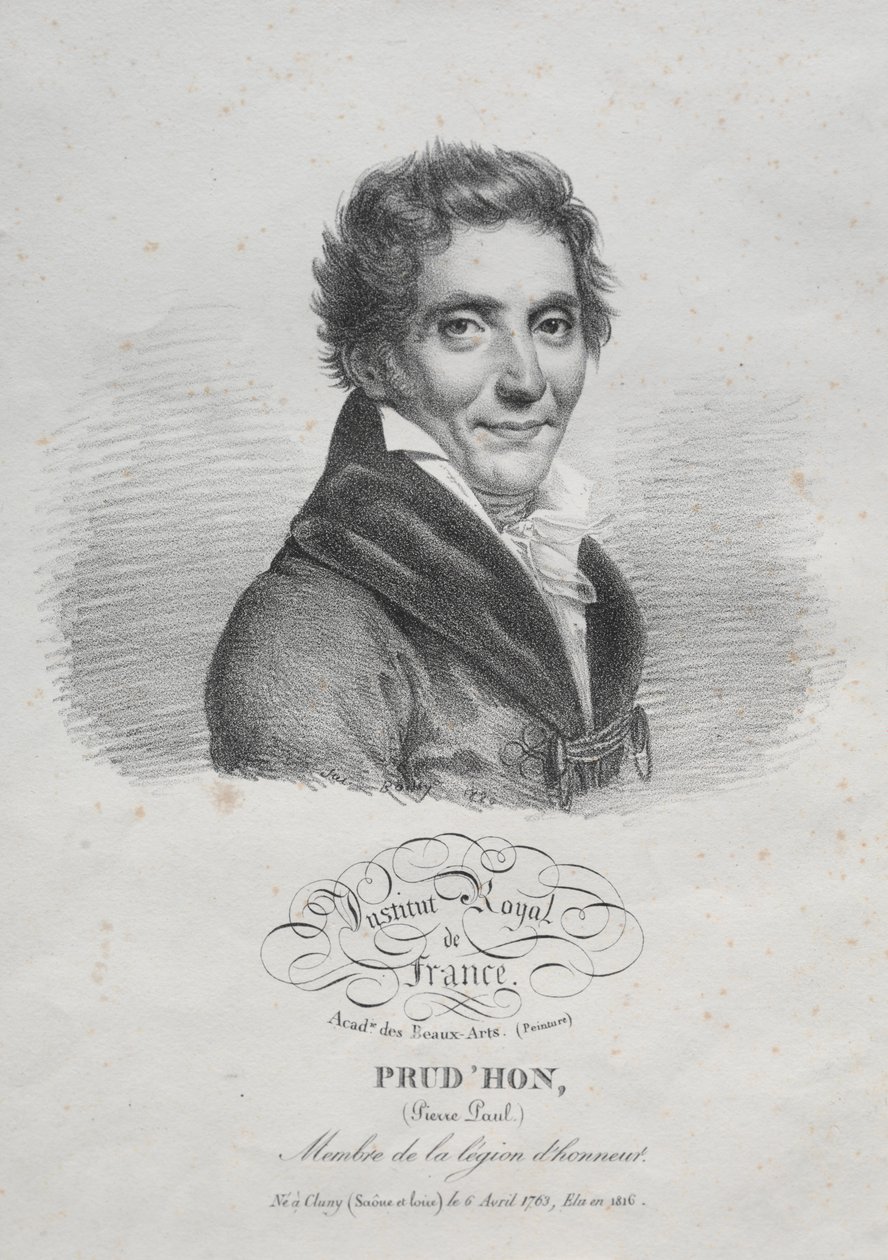 Pierre Paul Prudhon av Julien Leopold Boilly