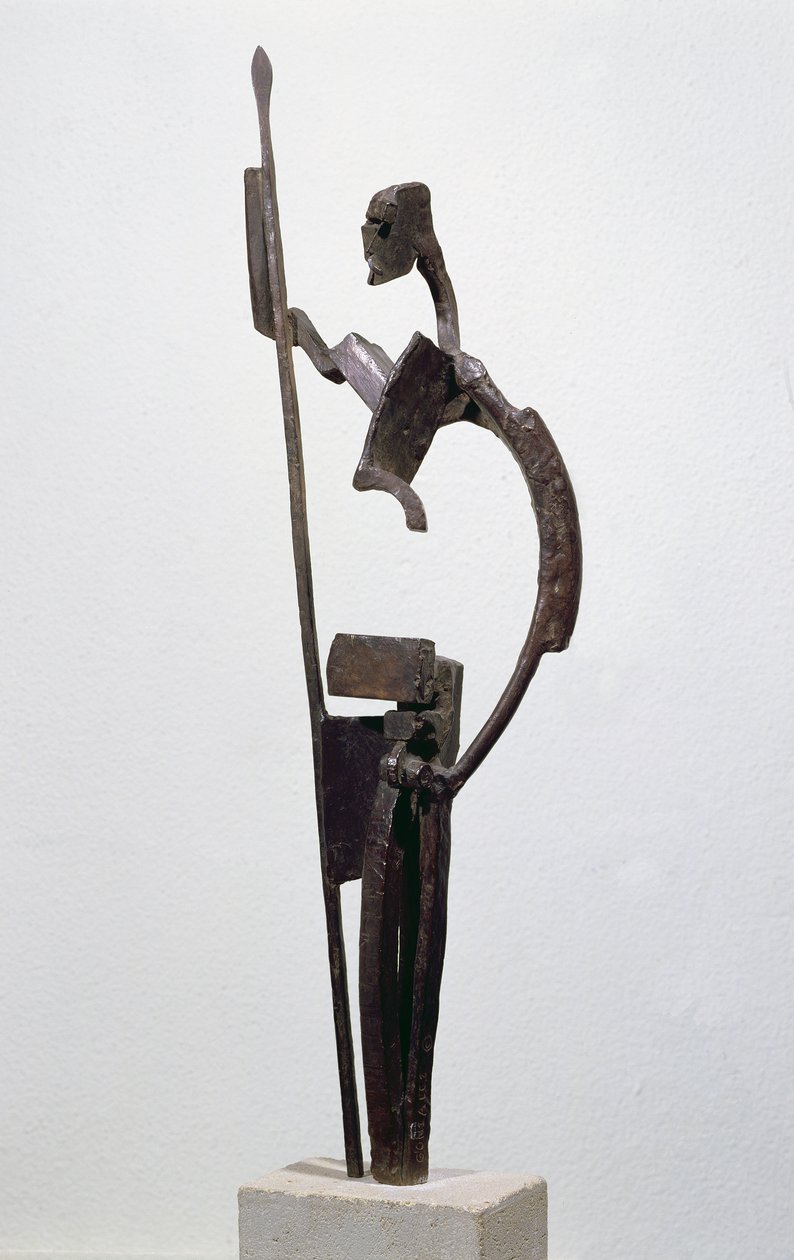 Don Quijote, 1939 (brons) av Julio Gonzalez