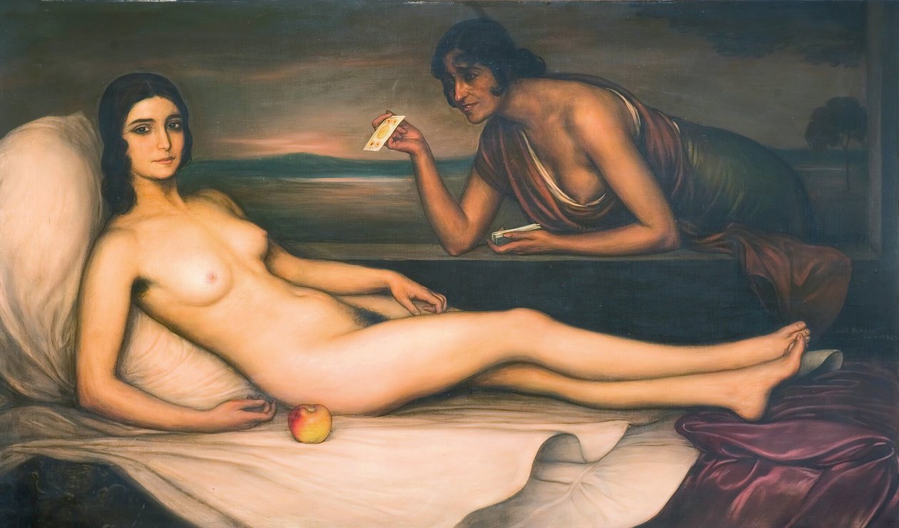 The Bonaventure, ca. 1922. av Julio Romero de Torres