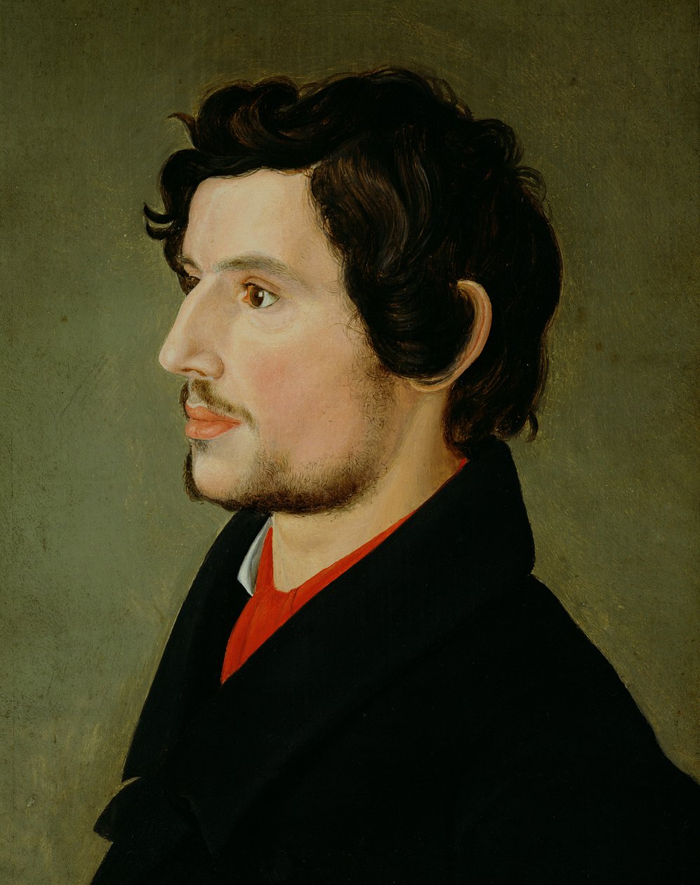 Porträtt av Otto Sigismund Runge (1806-39) av Julius Oldach