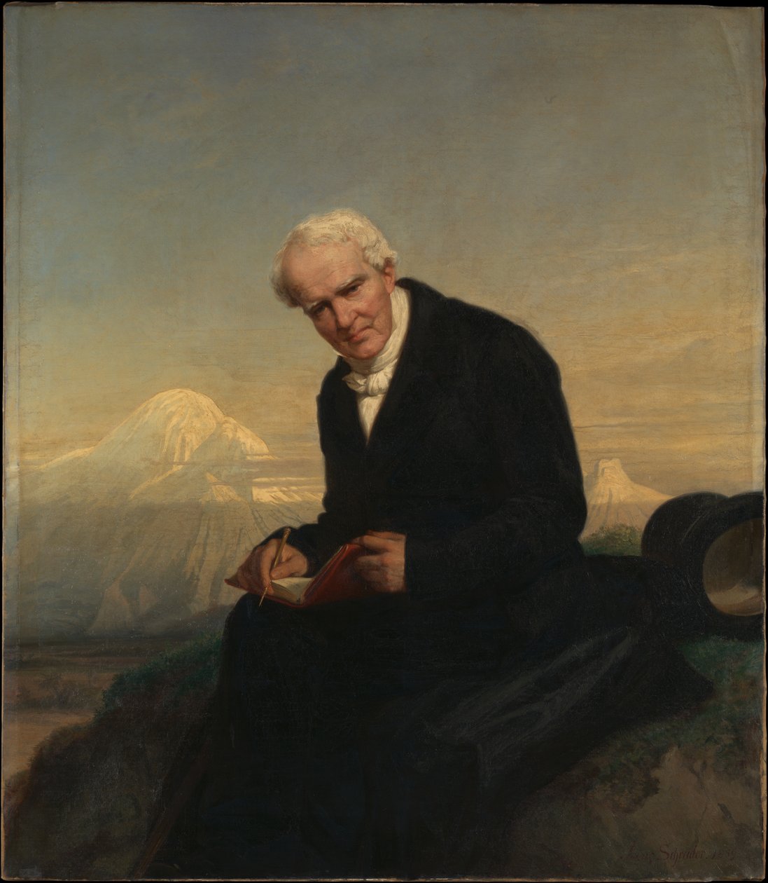 Baron Alexander von Humboldt av Julius Schrader
