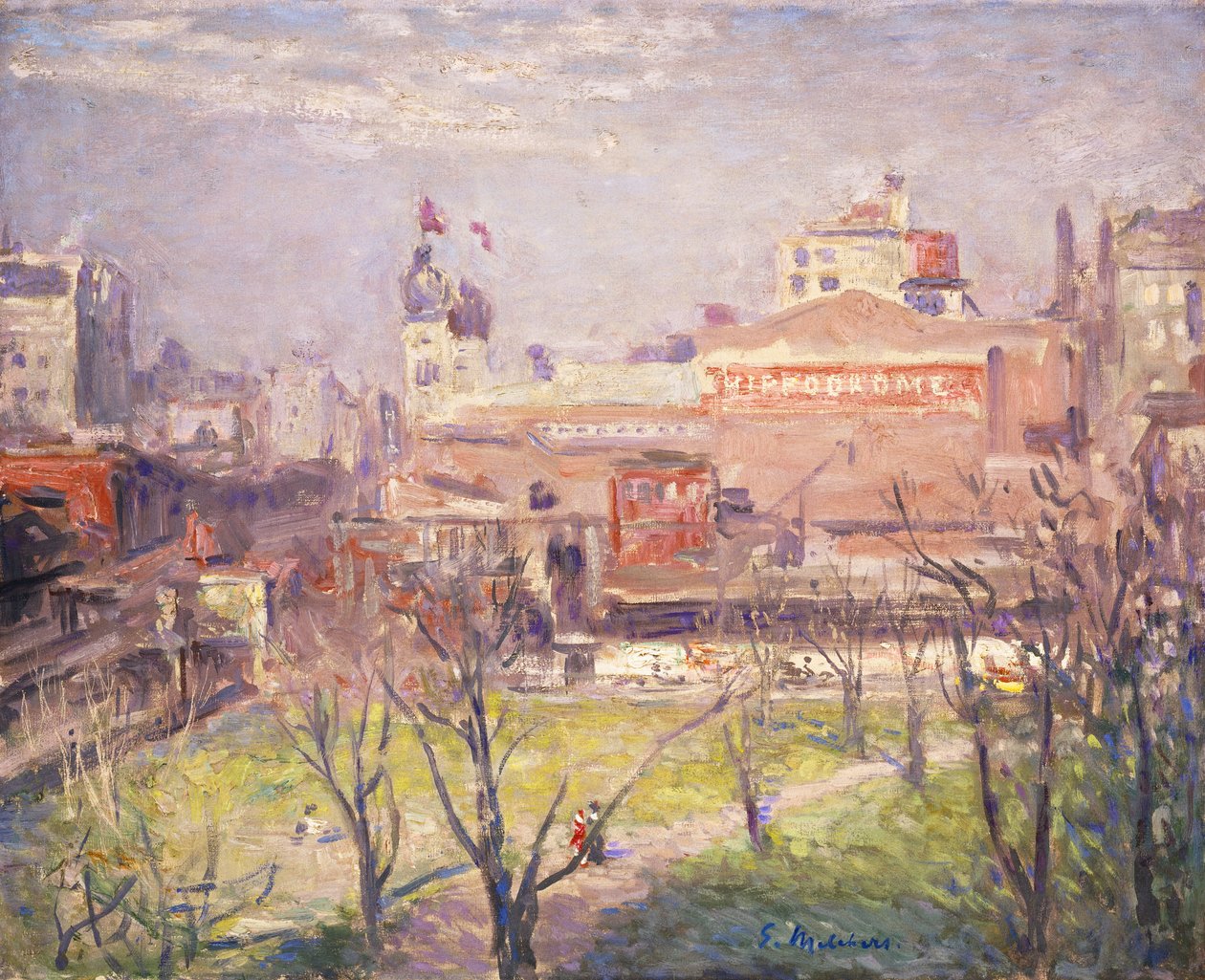 Hippodrom av Julius Gari Melchers