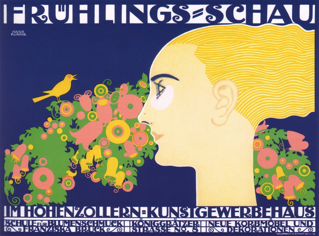 Vårutställning, 1914 av Julius Klinger