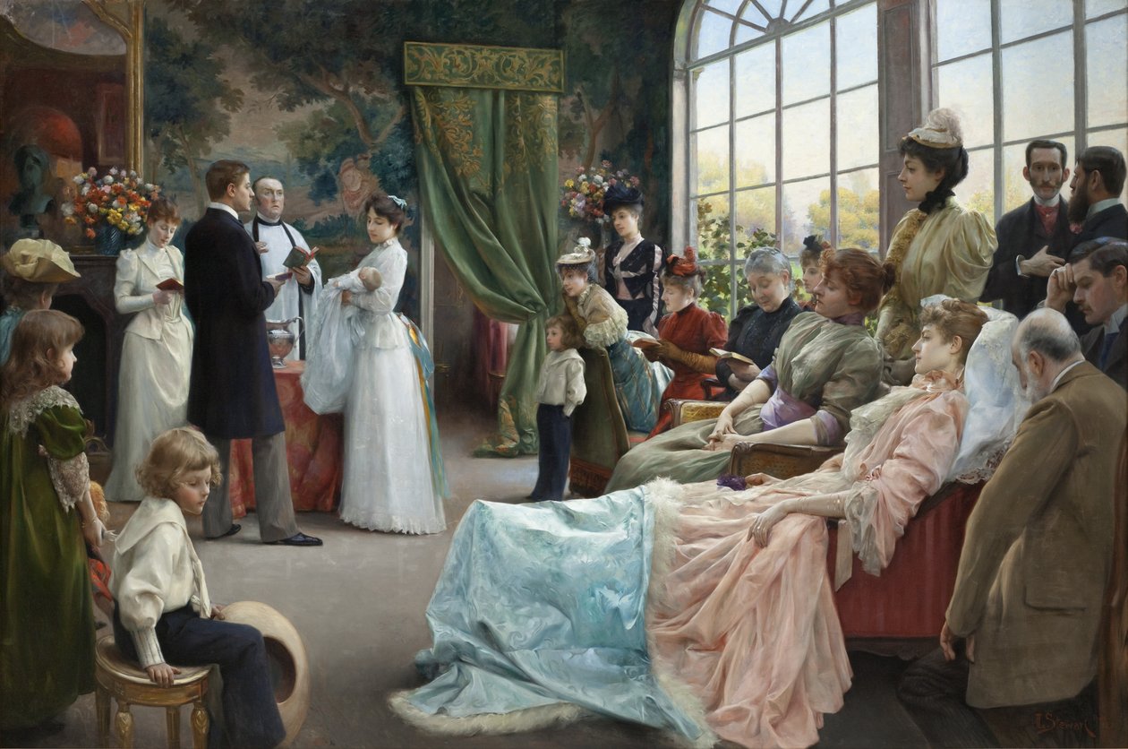Dopet, 1892 av Julius Leblanc Stewart