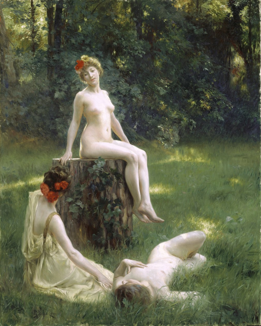 Glade, 1900 av Julius Leblanc Stewart