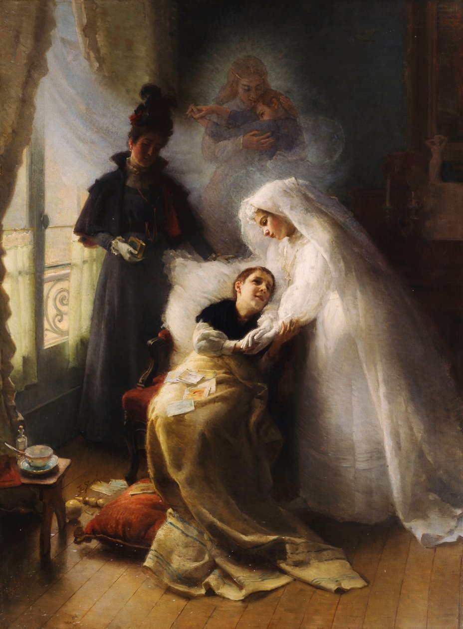 Besöket, av Julius Leblanc Stewart