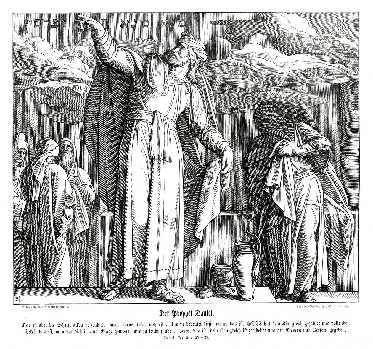 Profeten Daniel av Julius Schnorr von Carolsfeld