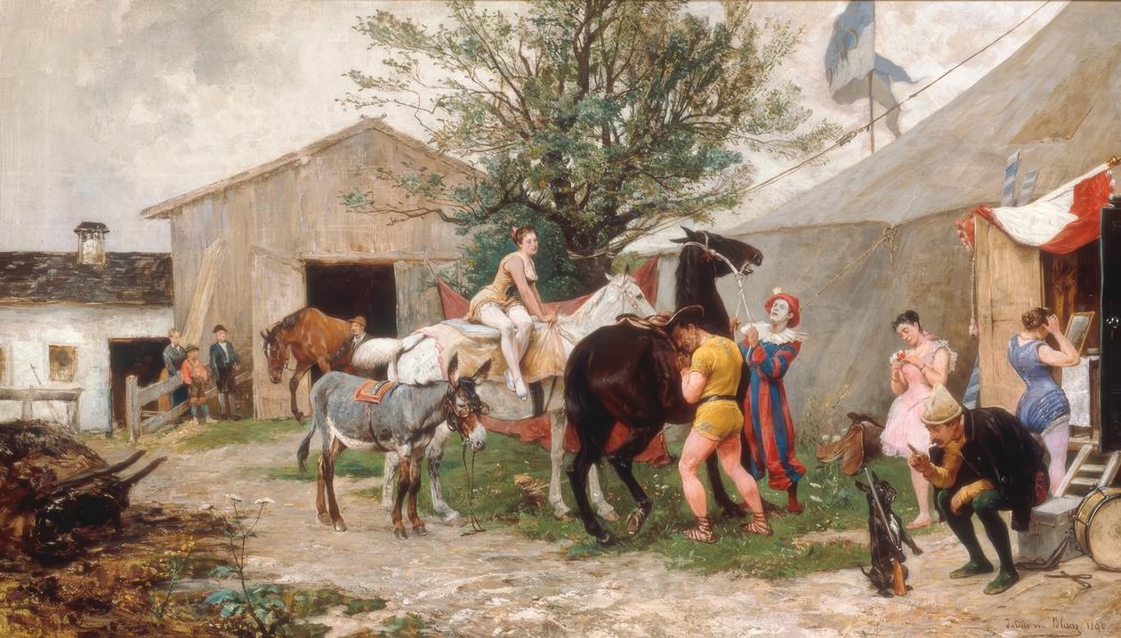 Cirkusen av Julius von Blaas