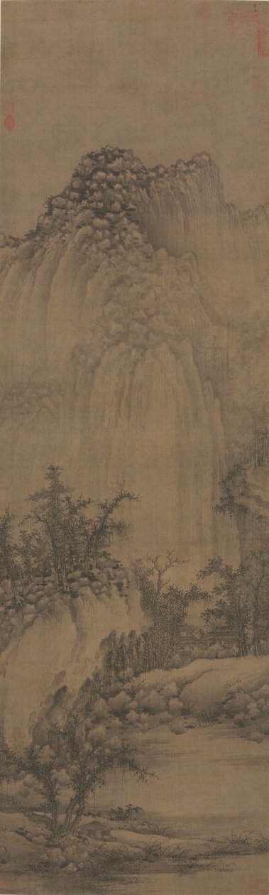 Buddhist Retreat by Stream and Mountains, 960-985. av Juran