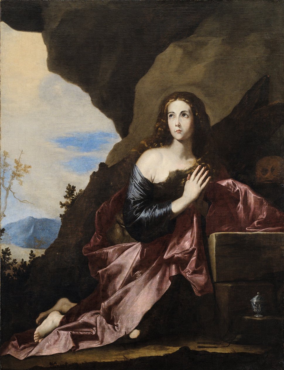 Maria Magdalena, botgörare av Jusepe de Ribera