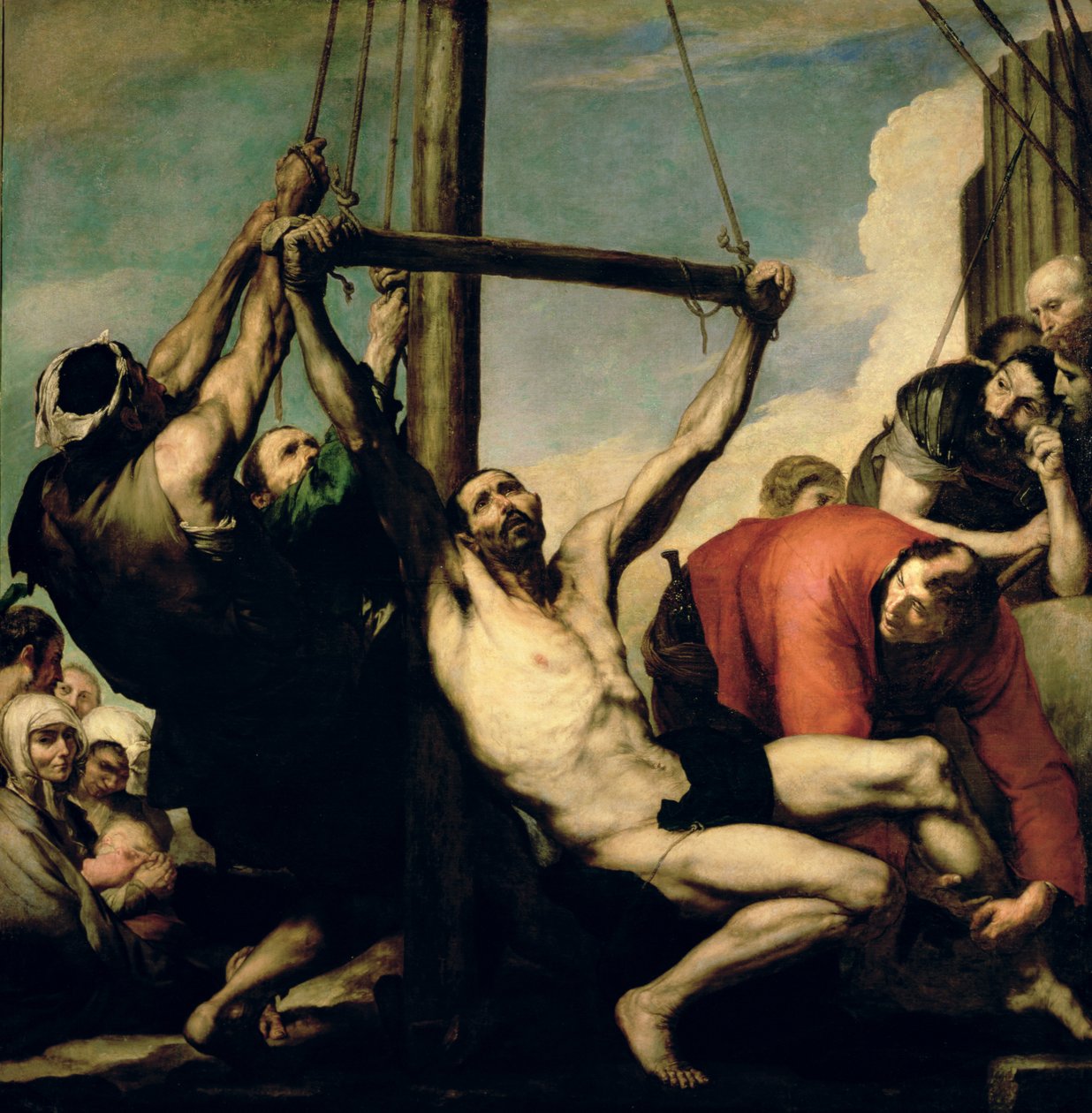Sankt Filips martyrskap, 1639 av Jusepe de Ribera