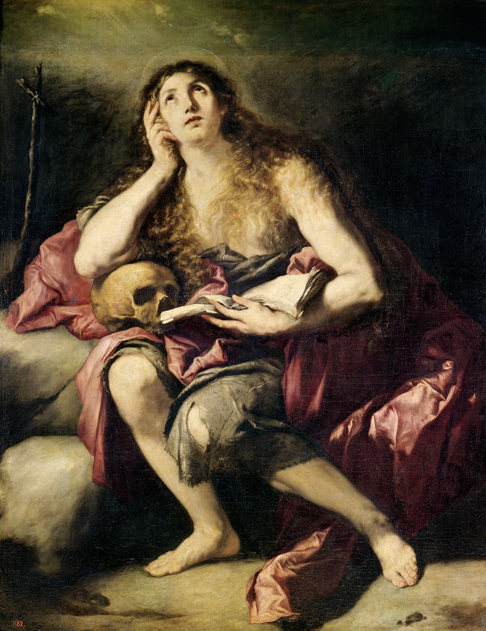 Den ångerfulla Magdalena av Jusepe de Ribera