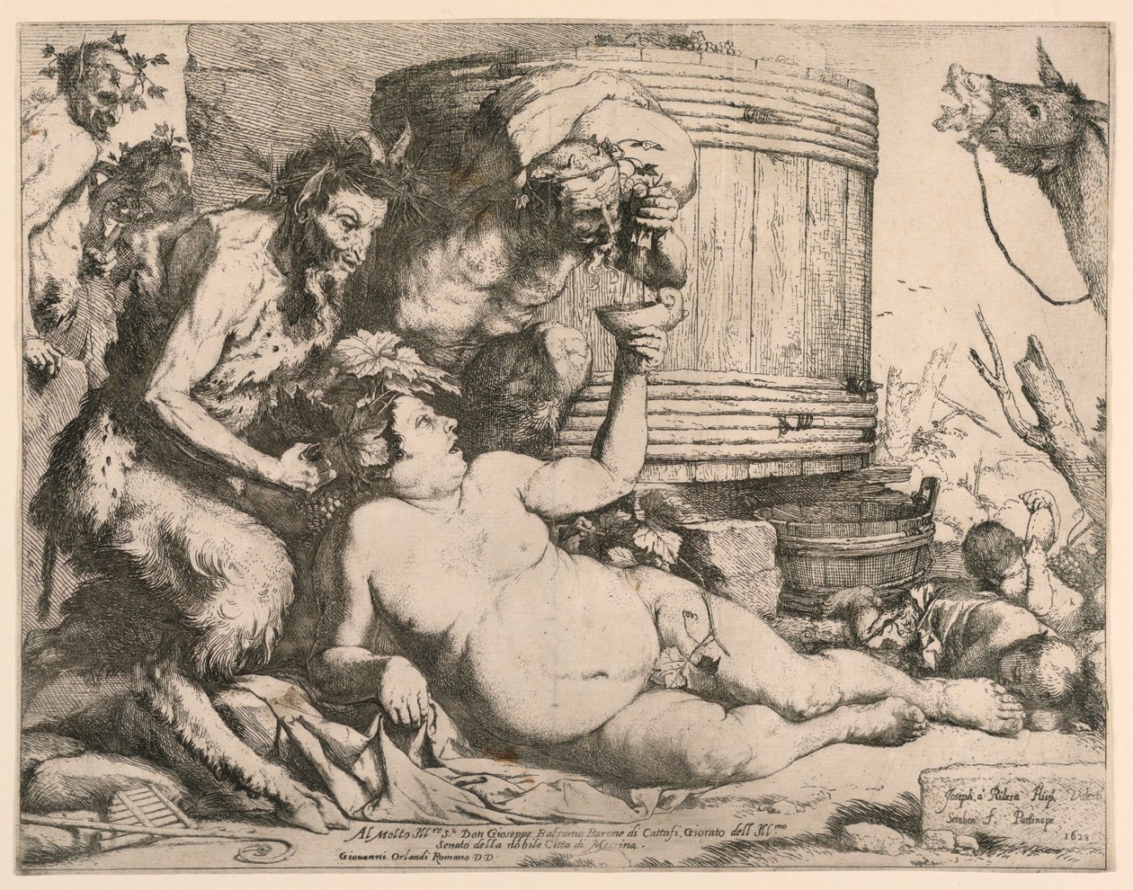 Drunken Silenus av Jusepe de Ribera