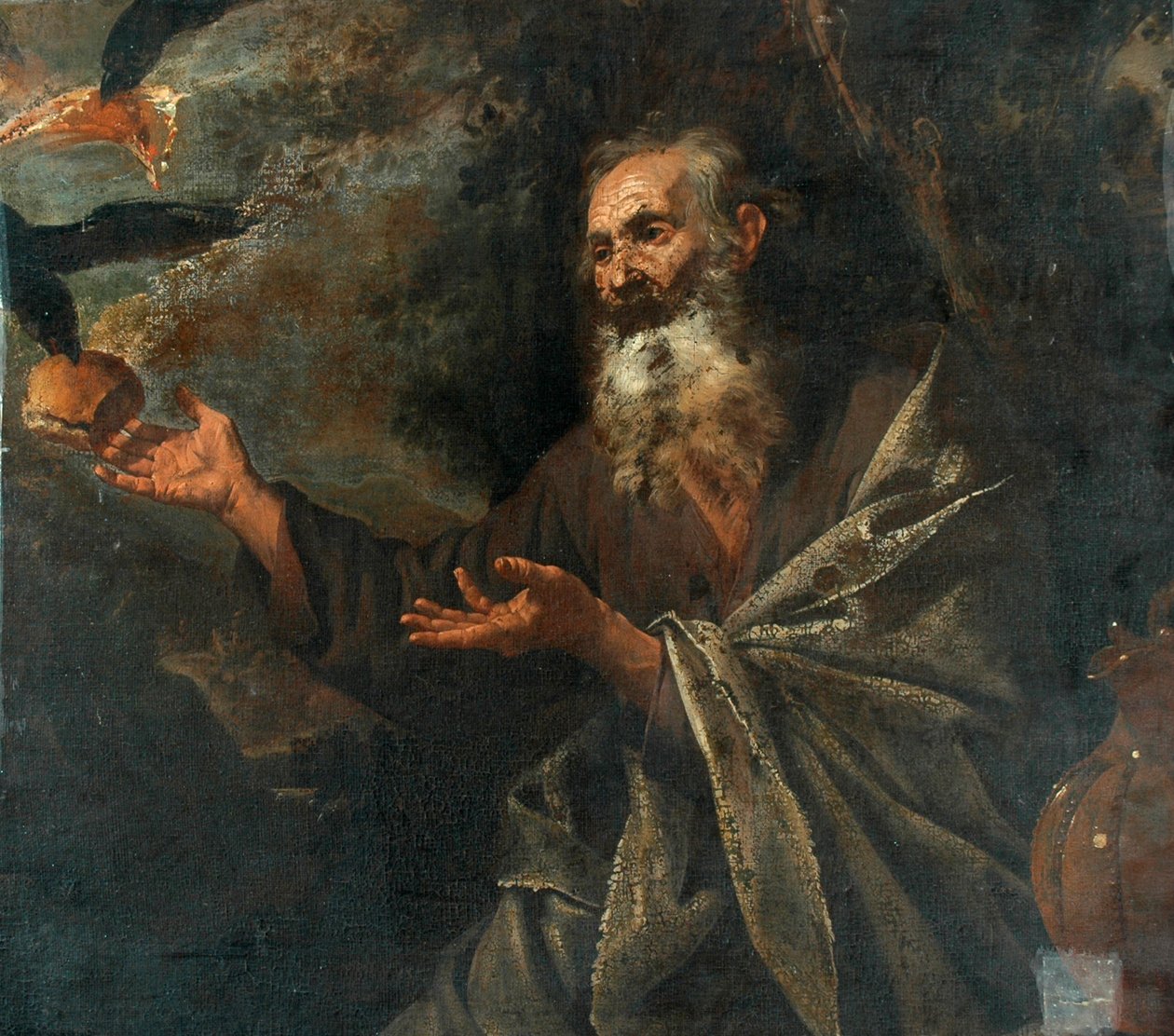 Elijah matad av korparna av Jusepe de Ribera