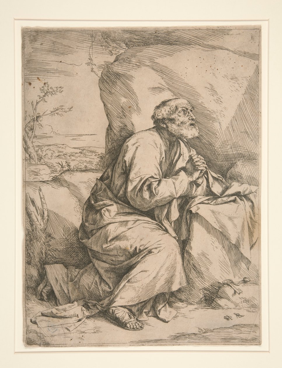 Sankt Peter i bot av Jusepe de Ribera