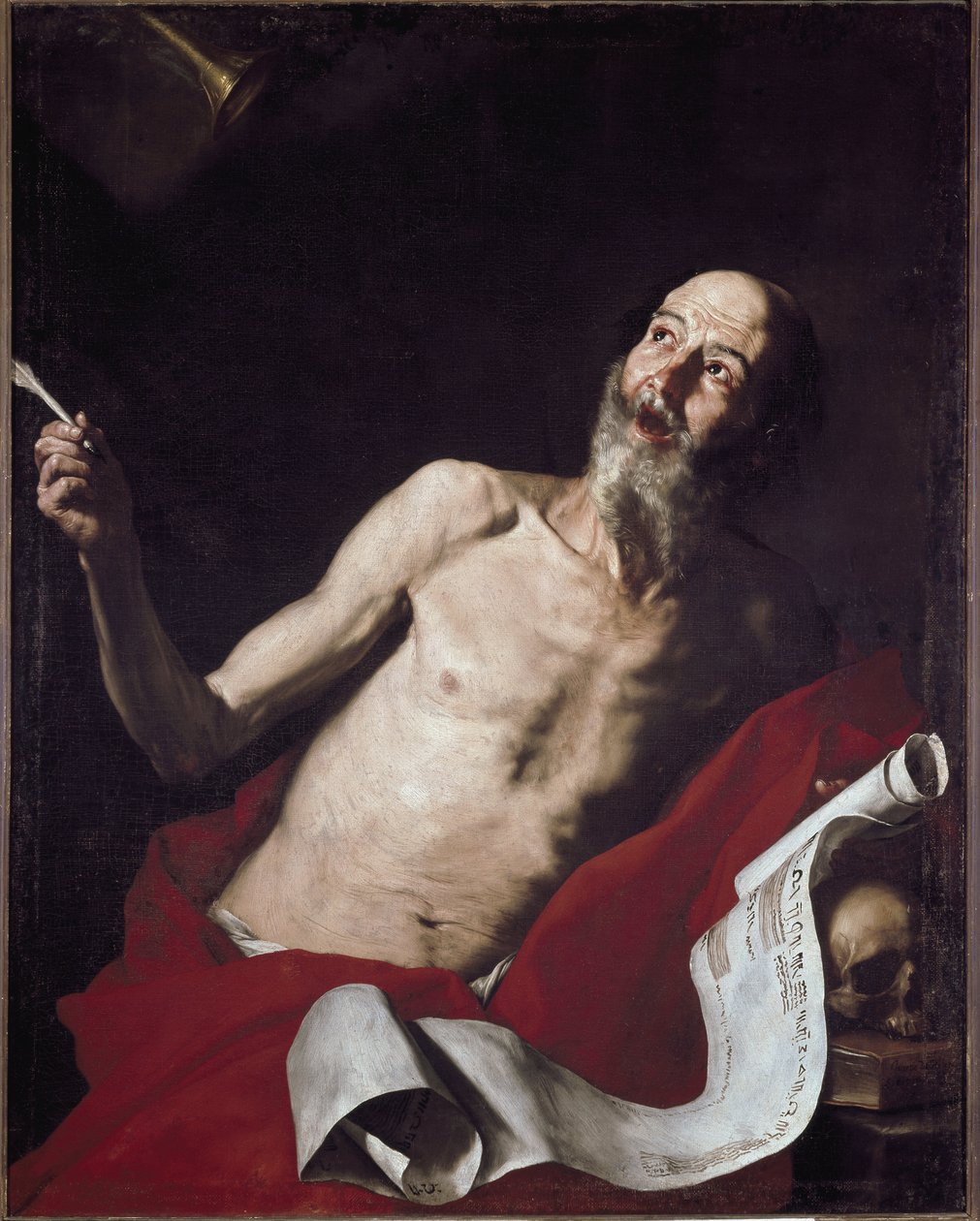 St. Hieronymus (olja på duk av Jusepe de Ribera