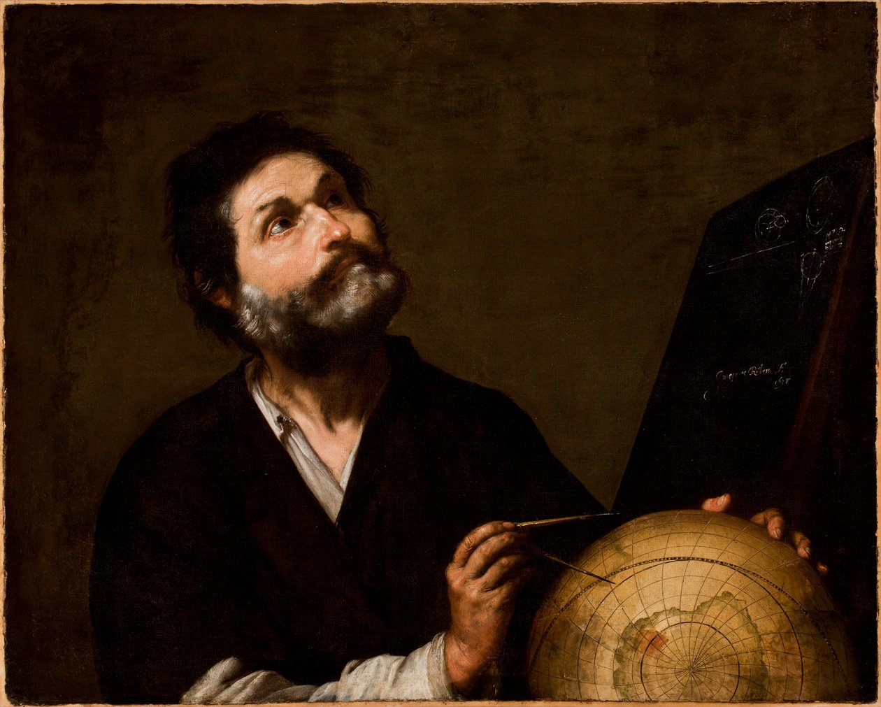 The Astronomer  av Jusepe de Ribera