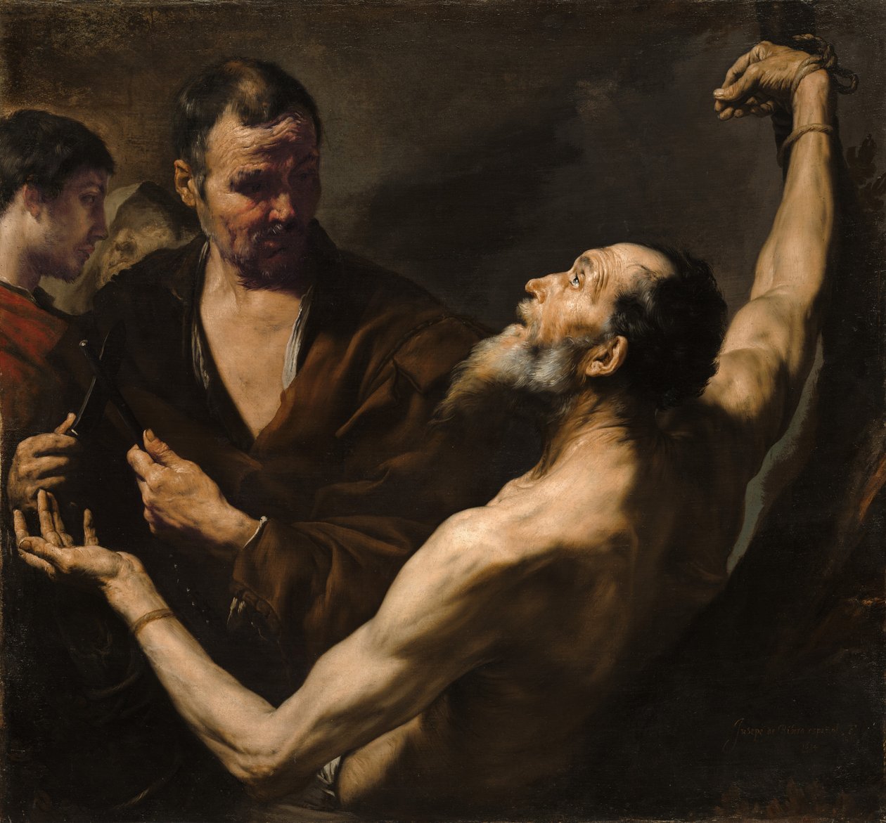 Sankt Bartolomeus martyrskap av Jusepe de Ribera