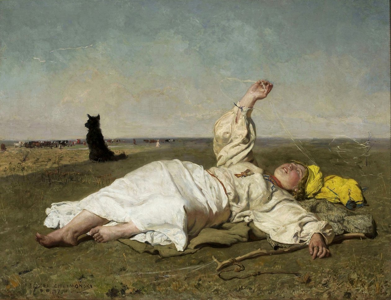 Indian summer av Józef Chełmoński