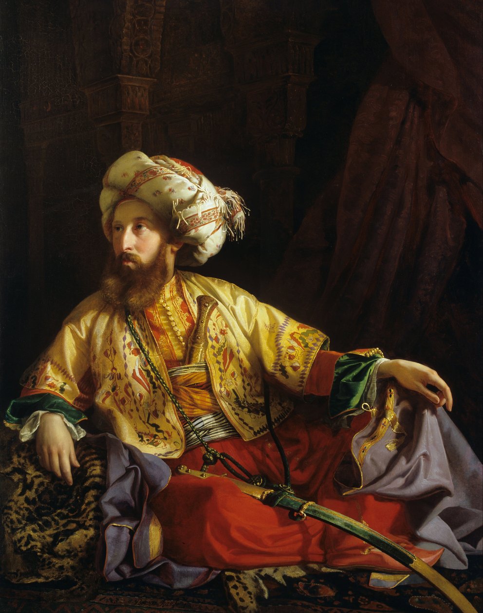 Emir av Libanon av József Borsos