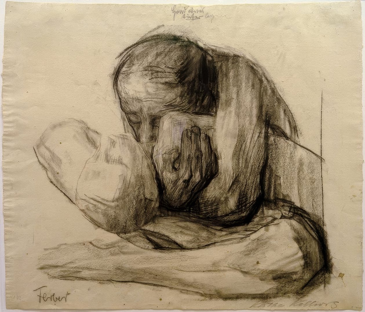 K.Kollwitz, Kvinna med dött barn av Käthe Kollwitz
