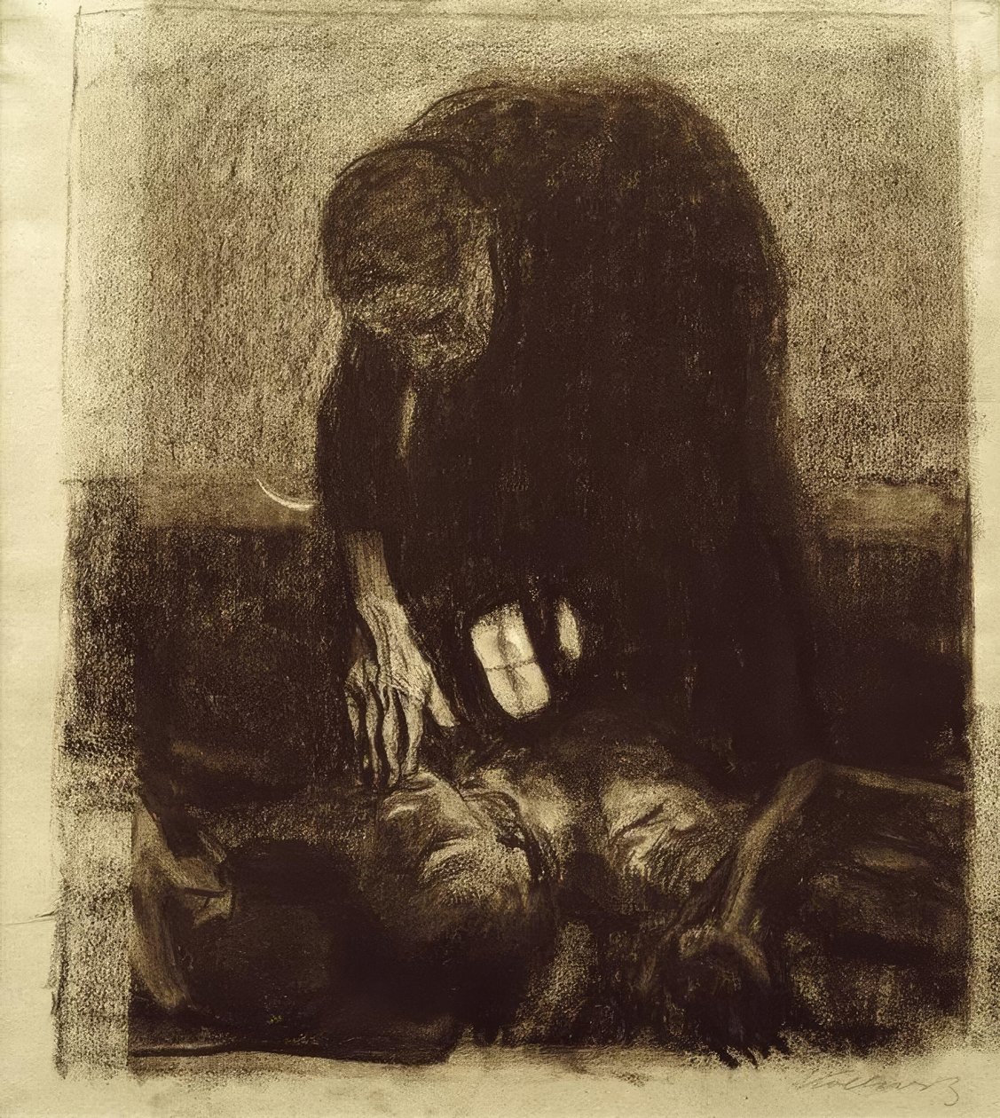 K. Kollwitz, slagfält av Käthe Kollwitz