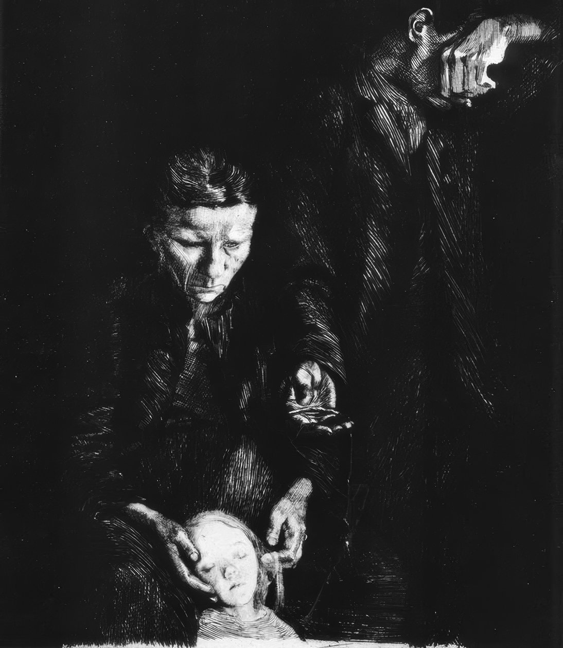 K.Kollwitz, Trampled av Käthe Kollwitz