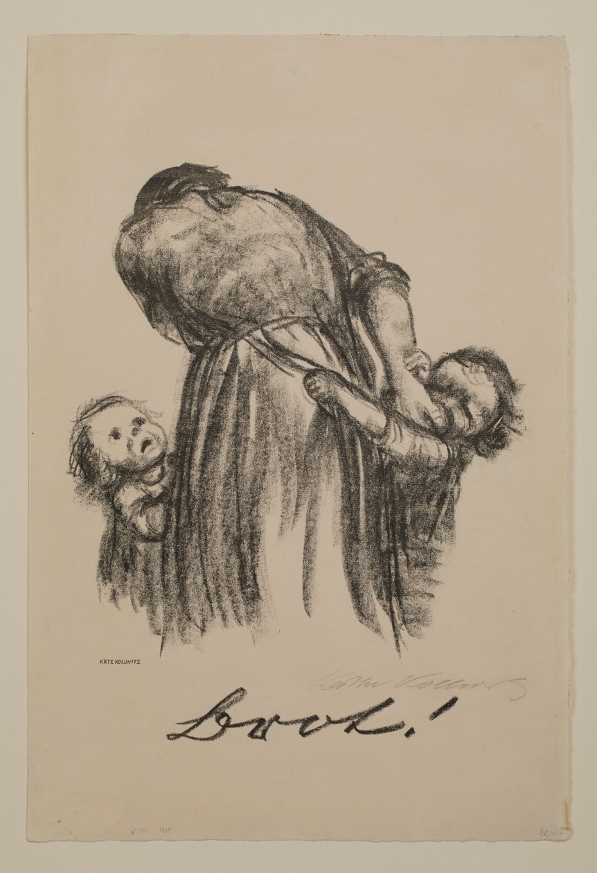Bröd! av Käthe Kollwitz