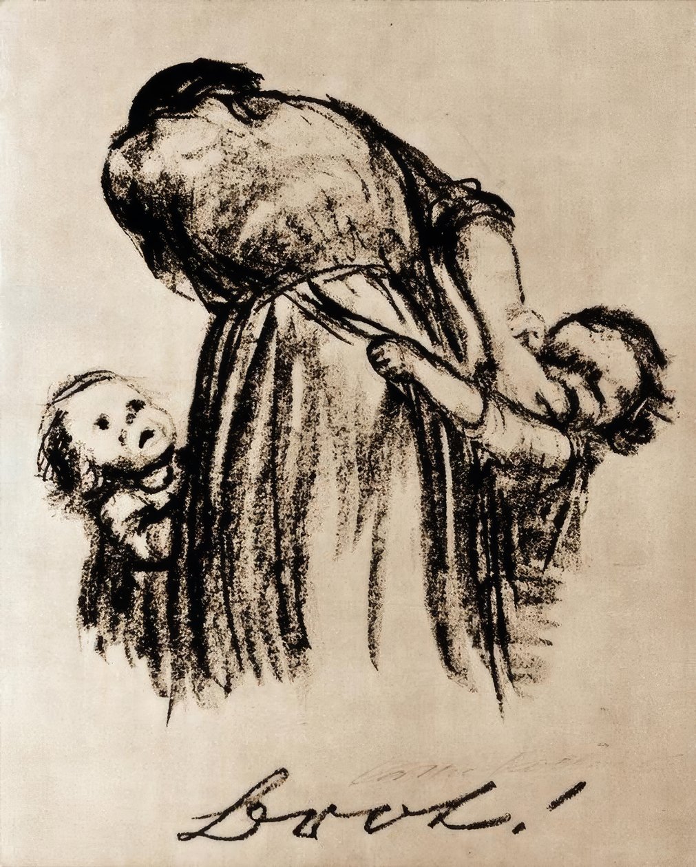 bröd av Käthe Kollwitz