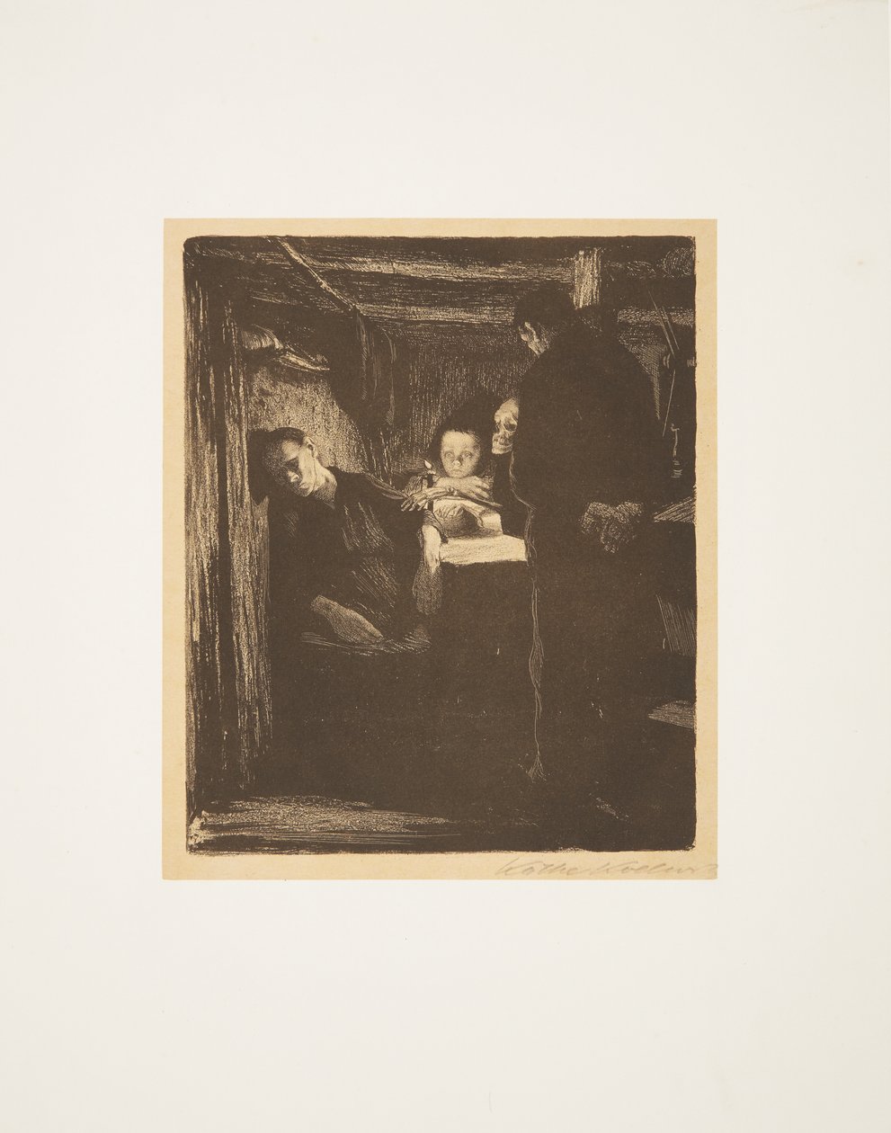 Ett vävaruppror - Döden av Käthe Kollwitz
